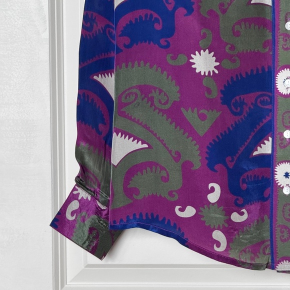 Oliphant Blouse - Magenta Uzbek Sz XS - Picture 6 of 8